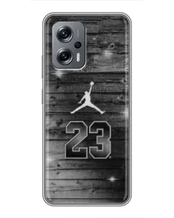 Чехол для Xiaomi POCO X4 GT с картинкой «Jordan Carbon 23»