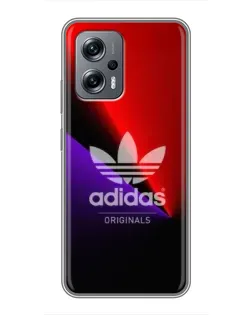Чохол для Xiaomi POCO X4 GT з картинкою «Adidas Red Neon» Чохол для Xiaomi POCO X4 GT з картинкою «Adidas Red Neon»