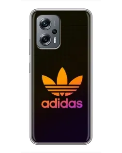 Чехол для Xiaomi POCO X4 GT с картинкой «Градиент Adidas»