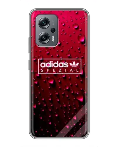 Чехол для Xiaomi POCO X4 GT с картинкой «Adidas Gold Marble»