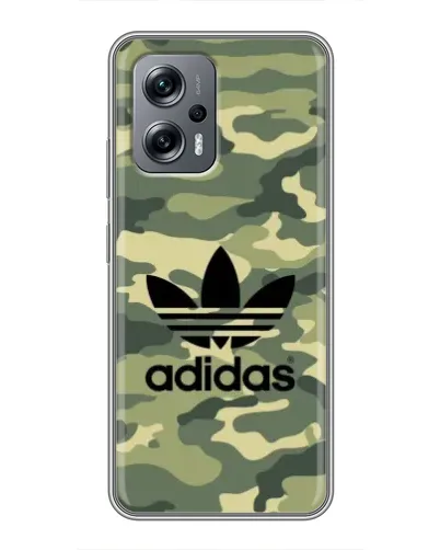 Чехол для Xiaomi POCO X4 GT с картинкой «Милитари стиль Adidas»