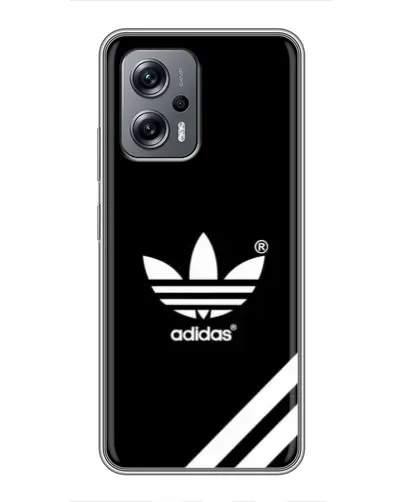 Чехол для Xiaomi POCO X4 GT с картинкой «Adidas с диагональными полосами»