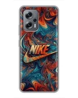 Чехол для Xiaomi POCO X4 GT с картинкой «Nike в абстракции» Чехол для Xiaomi POCO X4 GT с картинкой «Nike в абстракции»