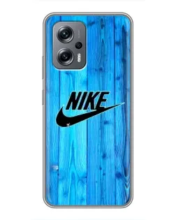 Чехол для Xiaomi POCO X4 GT с картинкой «Голубое дерево Nike» Чехол для Xiaomi POCO X4 GT с картинкой «Голубое дерево Nike»