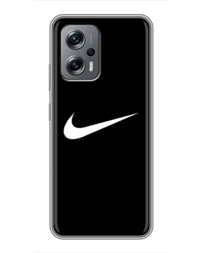 Чехол для Xiaomi POCO X4 GT с картинкой «Минималистический Найк» Чехол для Xiaomi POCO X4 GT с картинкой «Минималистический Найк»