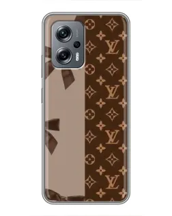 Чехол для Xiaomi POCO X4 GT с картинкой «Louis Vuitton — банты»