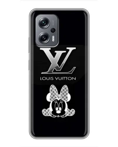 Чехол для Xiaomi POCO X4 GT с картинкой «LV и Минни Маус»