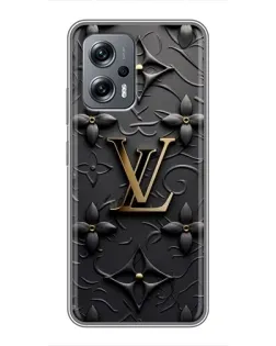 Чехол для Xiaomi POCO X4 GT с картинкой «Кожаная текстура LV»