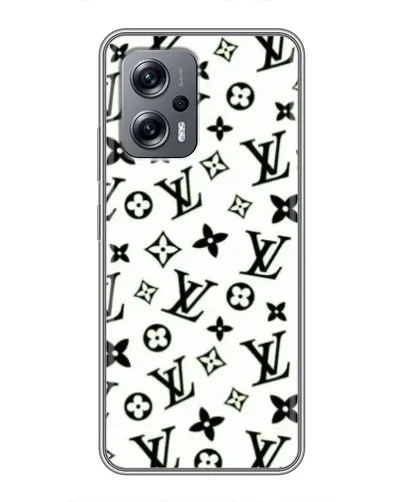 Чехол для Xiaomi POCO X4 GT с картинкой «Монохромный хаос LV»