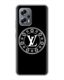Чехол для Xiaomi POCO X4 GT с картинкой «LV — печать стиля»