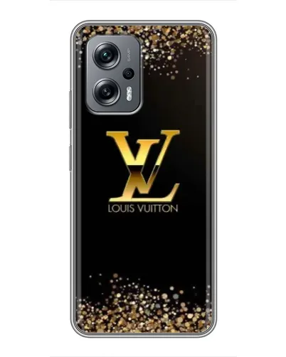 Чехол для Xiaomi POCO X4 GT с картинкой «LV — золотые искры»