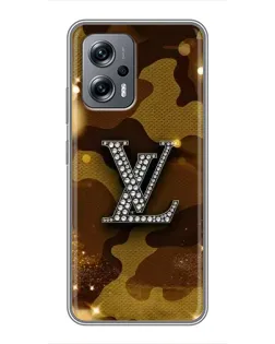 Чехол для Xiaomi POCO X4 GT с картинкой «Камуфляжный Louis Vuitton»
