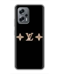 Чехол для Xiaomi POCO X4 GT с картинкой «Louis Vuitton — минимализм»