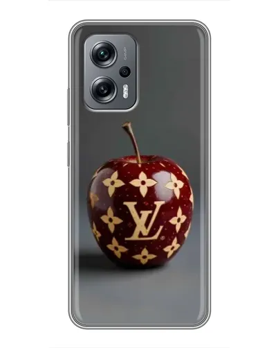 Чехол для Xiaomi POCO X4 GT с картинкой «Красное яблоко LV»