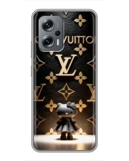Чехол для Xiaomi POCO X4 GT с картинкой «Монограмма с фигурой»
