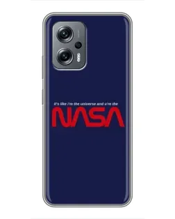 Чехол для Xiaomi POCO X4 GT с картинкой «NASA — глубокий космос» Чехол для Xiaomi POCO X4 GT с картинкой «NASA — глубокий космос»
