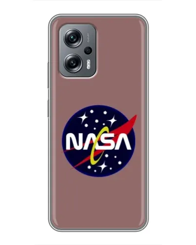 Чехол для Xiaomi POCO X4 GT с картинкой «NASA — ретро космос»