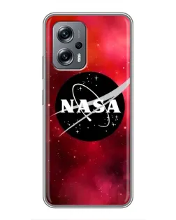 Чохол для Xiaomi POCO X4 GT з картинкою «NASA — червона туманність» Чохол для Xiaomi POCO X4 GT з картинкою «NASA — червона туманність»