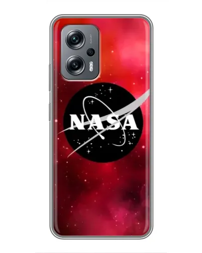 Чехол для Xiaomi POCO X4 GT с картинкой «NASA — красная туманность»