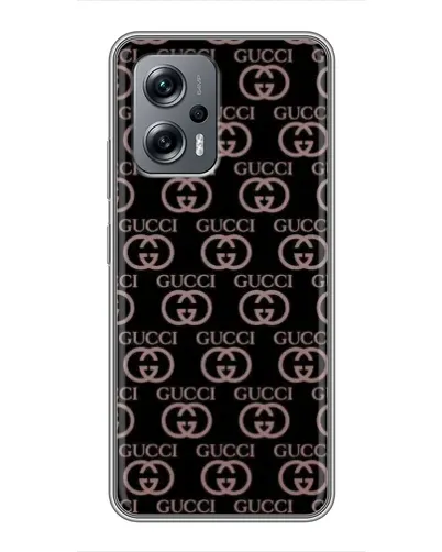 Чехол для Xiaomi POCO X4 GT с картинкой «Классическая монограмма Gucci»