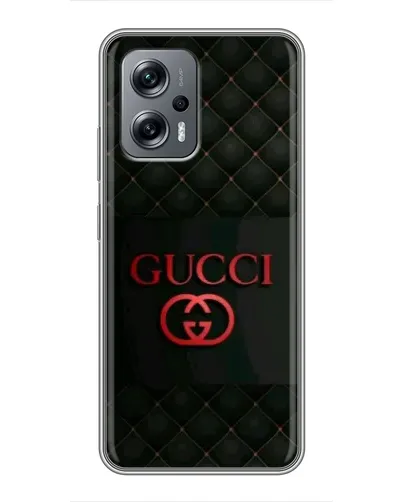 Чехол для Xiaomi POCO X4 GT с картинкой «Gucci — стеганый черный»