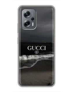 Чехол для Xiaomi POCO X4 GT с картинкой «Gucci — морской прибой»