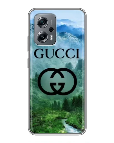 Чехол для Xiaomi POCO X4 GT с картинкой «Gucci — горный пейзаж»