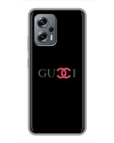 Чехол для Xiaomi POCO X4 GT с картинкой «Gucci — красный градиент»