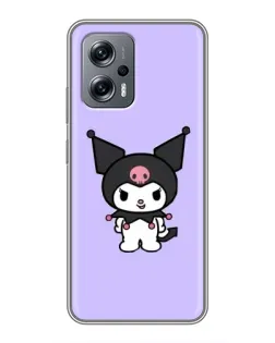 Чохол для Xiaomi POCO X4 GT з картинкою «Kuromi — ніжний фіолетовий»