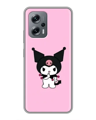 Чохол для Xiaomi POCO X4 GT з картинкою «Kuromi — рожева ніжність»