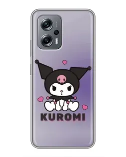 Чохол для Xiaomi POCO X4 GT з картинкою «Kuromi — фіолетовий арт»