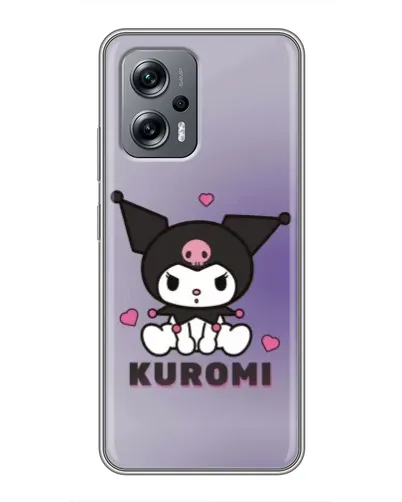 Чохол для Xiaomi POCO X4 GT з картинкою «Kuromi — фіолетовий арт»