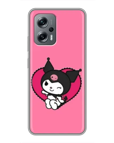 Чохол для Xiaomi POCO X4 GT з картинкою «Kuromi — любов у серці»