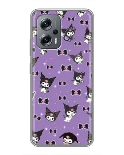 Чохол для Xiaomi POCO X4 GT з картинкою «Kuromi — патерн»