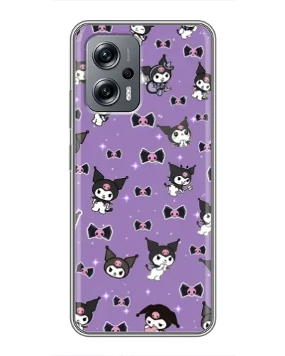 Чохол для Xiaomi POCO X4 GT з картинкою «Kuromi — патерн»