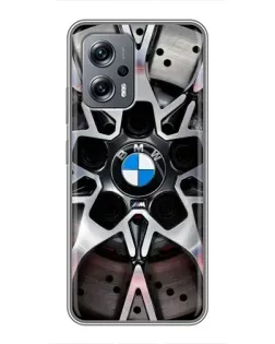 Чохол для Xiaomi POCO X4 GT з картинкою «BMW — деталь диска» Чохол для Xiaomi POCO X4 GT з картинкою «BMW — деталь диска»