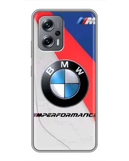 Чохол для Xiaomi POCO X4 GT з картинкою «BMW Performance стиль»