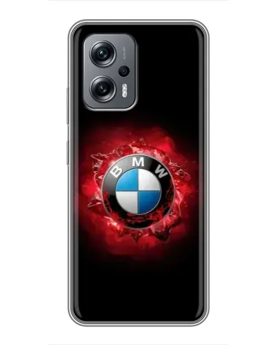 Чохол для Xiaomi POCO X4 GT з картинкою «Логотип BMW — спалах»