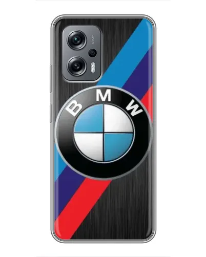 Чохол для Xiaomi POCO X4 GT з картинкою «BMW M-stripes стиль»