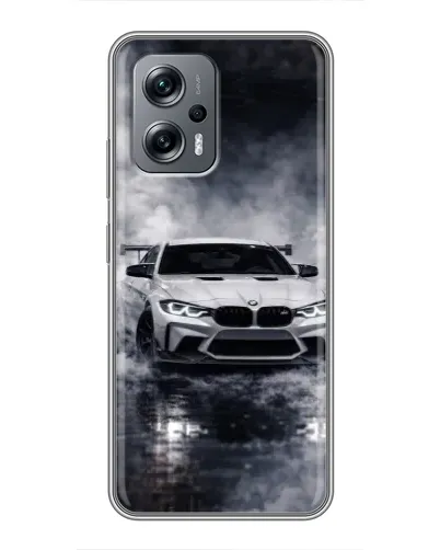 Чохол для Xiaomi POCO X4 GT з картинкою «BMW крізь туман»