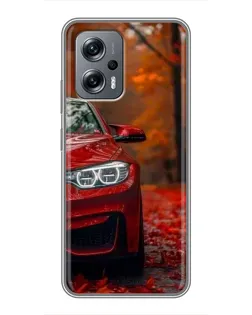 Чохол для Xiaomi POCO X4 GT з картинкою «Осіння BMW M4»