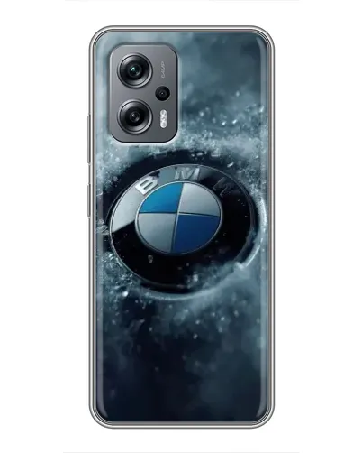 Чохол для Xiaomi POCO X4 GT з картинкою «Логотип BMW — лід» Чохол для Xiaomi POCO X4 GT з картинкою «Логотип BMW — лід»