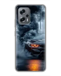 Чохол для Xiaomi POCO X4 GT з картинкою «BMW M-Power — абстракція»