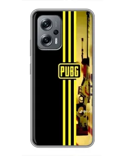 Чохол для Xiaomi POCO X4 GT з картинкою «PUBG — камуфляжний шолом»