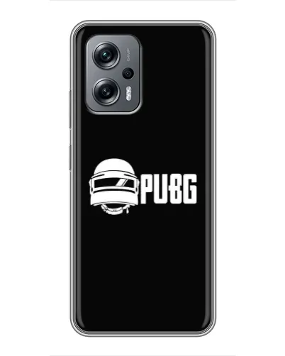 Чохол для Xiaomi POCO X4 GT з картинкою «PUBG — класичний лого»