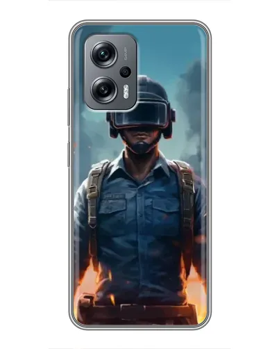 Чохол для Xiaomi POCO X4 GT з картинкою «PUBG — реалістичний герой»
