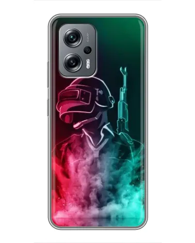 Чохол для Xiaomi POCO X4 GT з картинкою «PUBG — вогняний воїн»