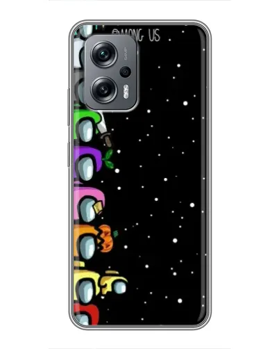 Чехол для Xiaomi POCO X4 GT с картинкой «Команда Among Us»