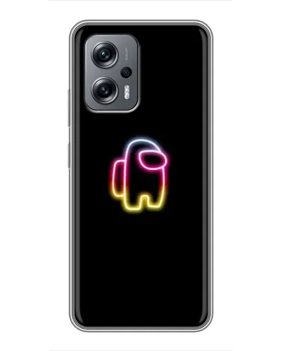 Чехол для Xiaomi POCO X4 GT с картинкой «Among Us градиент»
