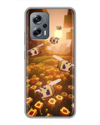 Чехол для Xiaomi POCO X4 GT с картинкой «Поле подсолнухов»